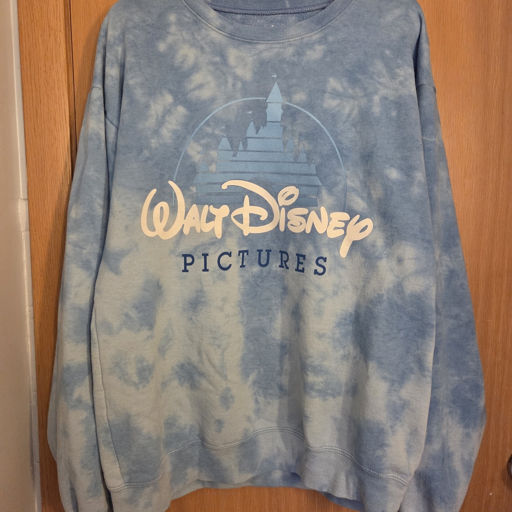 Vintage Walt Disney Pictures Blue Fleece Crewneck